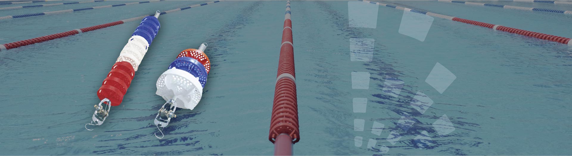 Banner de una Piscina con Carril